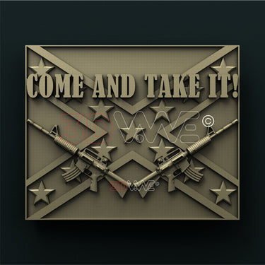 SECOND AMENDMENT 3D STL 3DWave